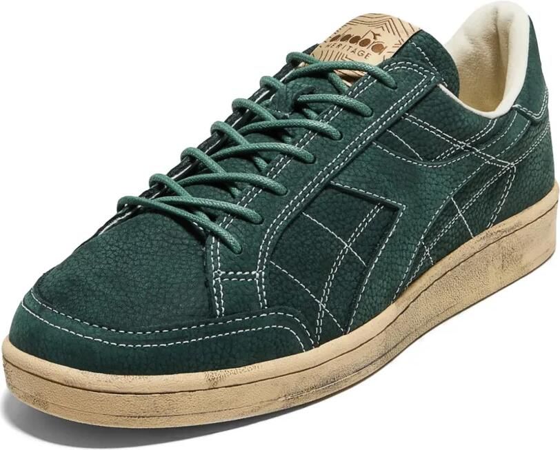 Diadora Prestige Seat leren sneakers Groen - Foto 3