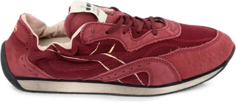 Diadora Sneakers met leren afwerking Paars