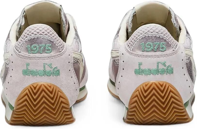 Diadora Sneakers met metallic-effect en mesh vlak Grijs - Foto 4