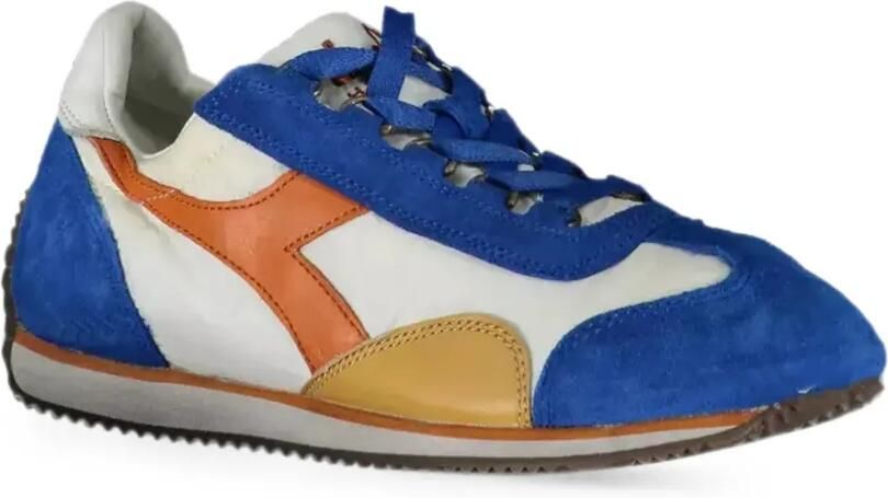Diadora Sneakers met suède vlak Wit - Foto 2