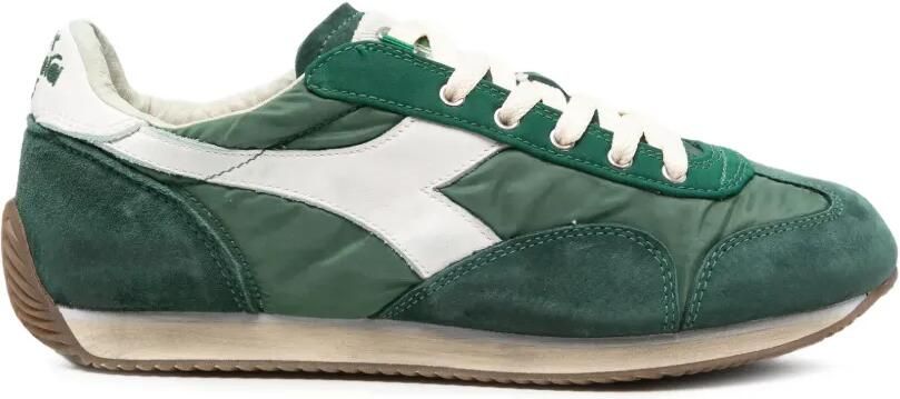 Diadora Sneakers met suède vlakken Groen