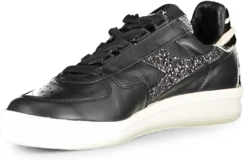 Diadora Sneakers met zebraprint en glitters Zwart - Foto 2