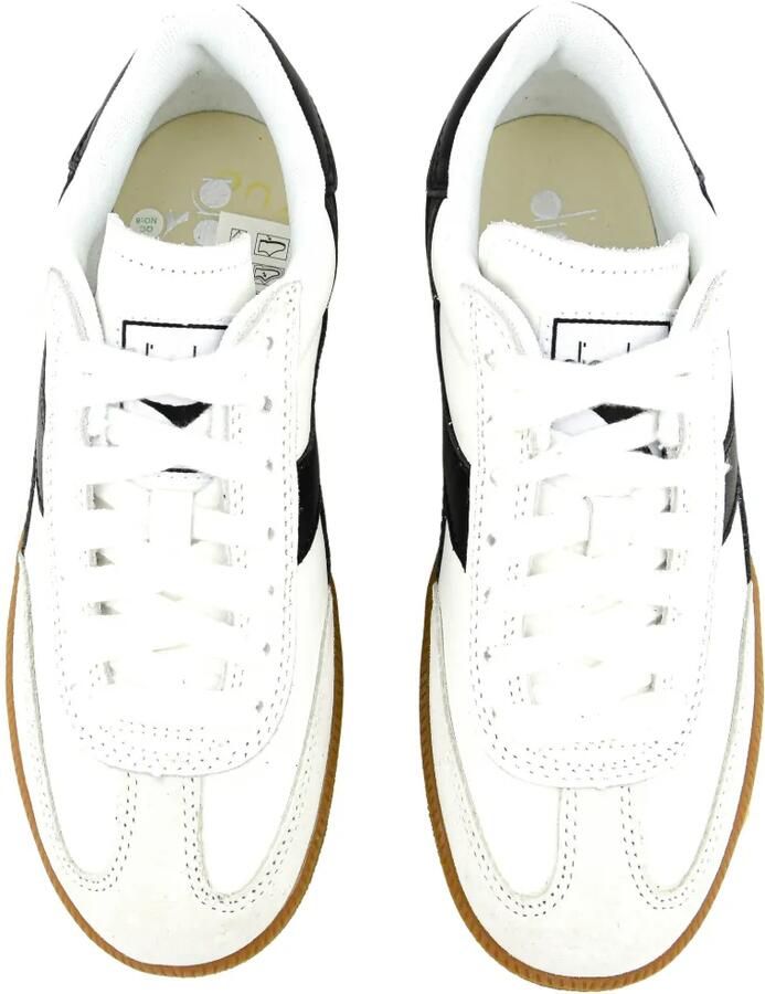 Diadora Sneakers met suède vlakken en gomzool Wit - Foto 2