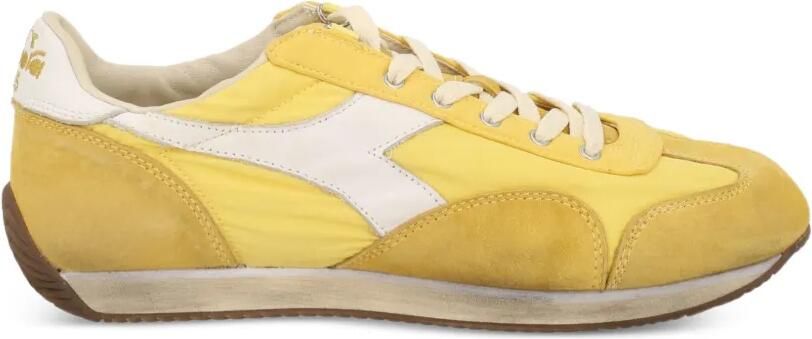 Diadora Sneakers met suède vlakken Geel