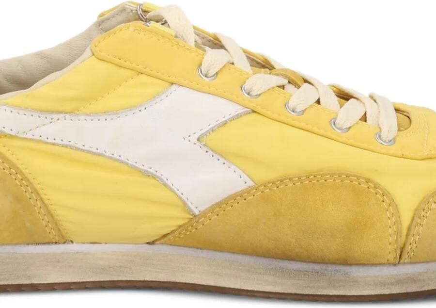Diadora Sneakers met suède vlakken Geel - Foto 2