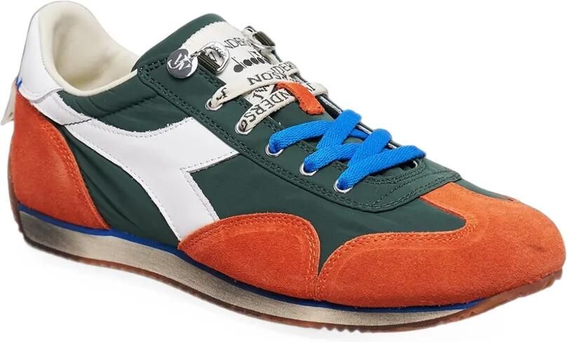 Diadora x JW Anderson suede-panelled sneakers Groen - Foto 2