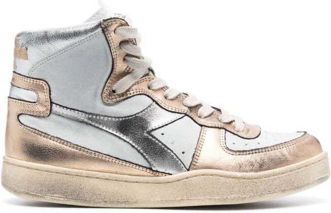 Diadora Metallic sneakers Wit