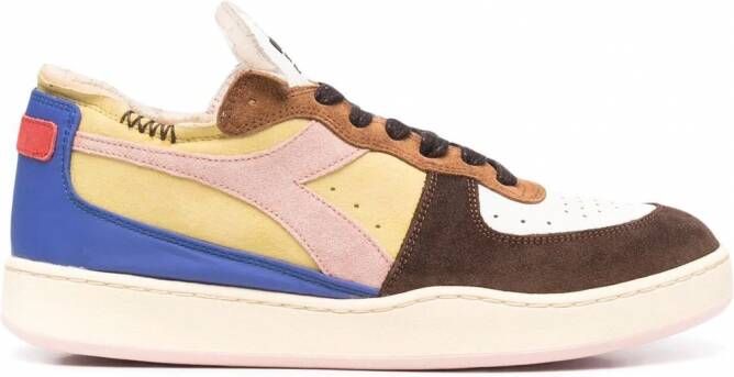 Diadora Sneakers met colourblocking Geel