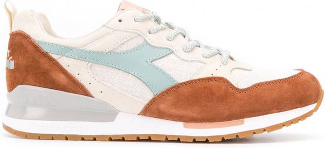 Diadora Sneakers met colourblocking Beige