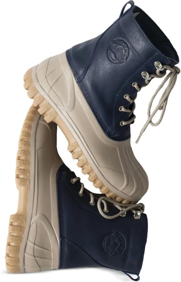 Diemme Antra leren combat boots met veters Blauw - Foto 2