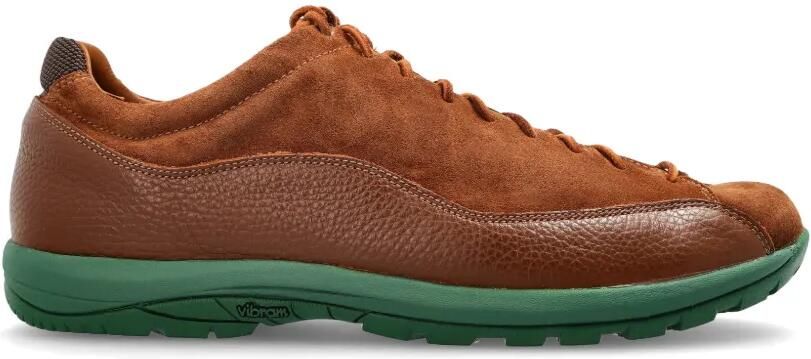 Diemme Bardolino sneakers met vlakken en kant Bruin