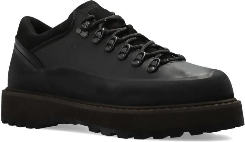 Diemme Cornaro Gomma fullgrain sneakers Zwart
