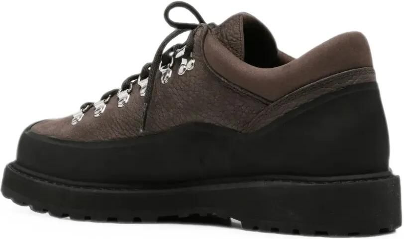 Diemme Cornaro Gomma leren sneakers met vlakken Bruin - Foto 2