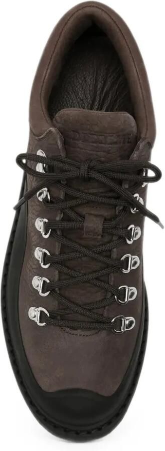 Diemme Cornaro Gomma leren sneakers met vlakken Bruin - Foto 3