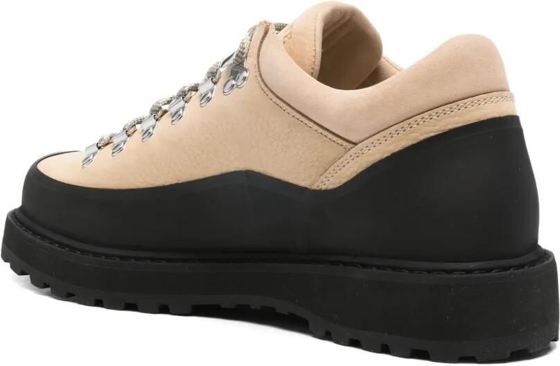 Diemme Cornaro veterlaarzen met logo-reliëf Beige - Foto 5