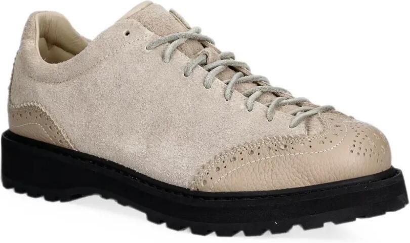 Diemme Derby schoenen met brogue detail vlakken Beige - Foto 3