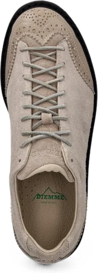 Diemme Derby schoenen met brogue detail vlakken Beige - Foto 4