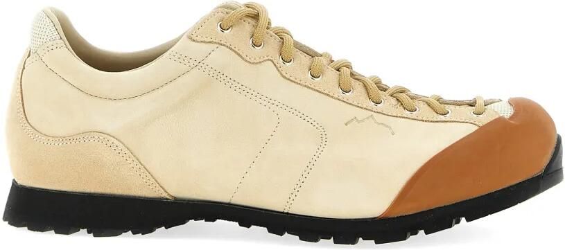 Diemme Movida 92 nubuck sneakers met logo-reliëf Beige