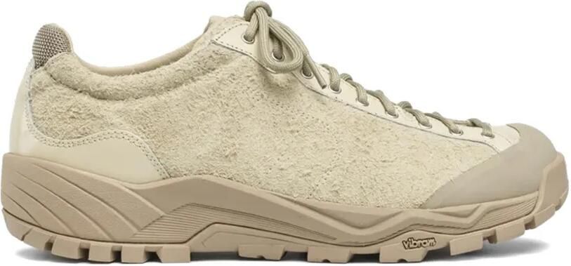 Diemme Movida suède sneakers met ronde neus Beige