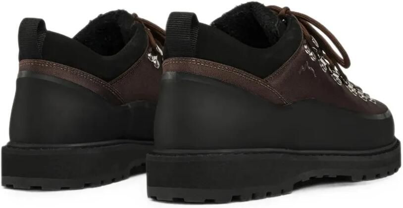 Diemme Roccia Basso sneakers met vlakken en vetersluiting Bruin - Foto 4