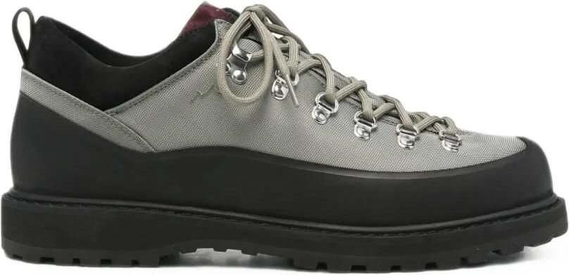 Diemme Roccia Basso sneakers met vlakken en vetersluiting Groen
