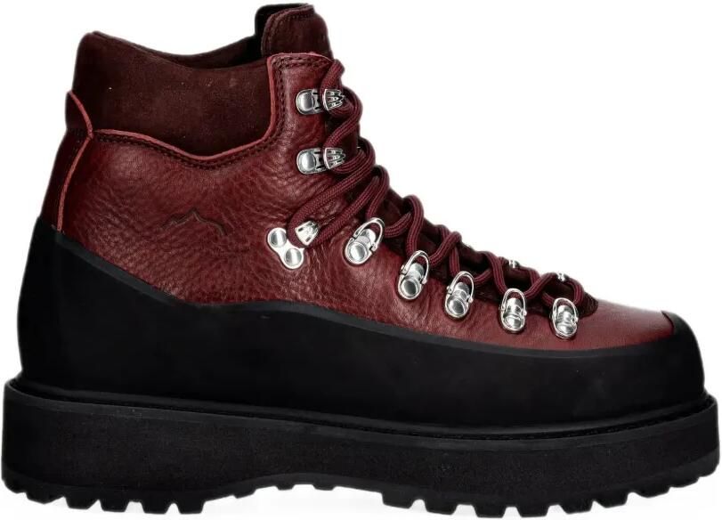 Diemme Roccia wandelsneakers met vlakken Rood