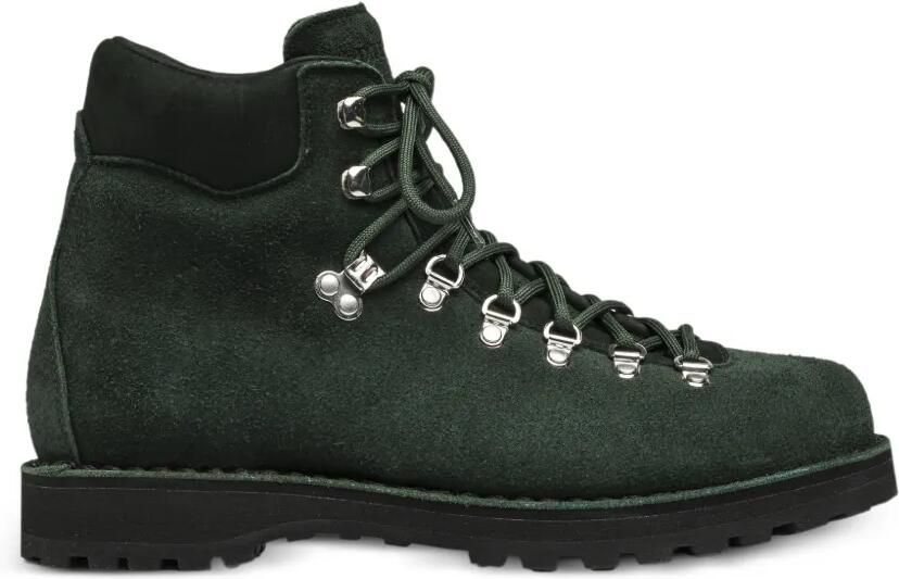 Diemme suede lace-up boots Groen