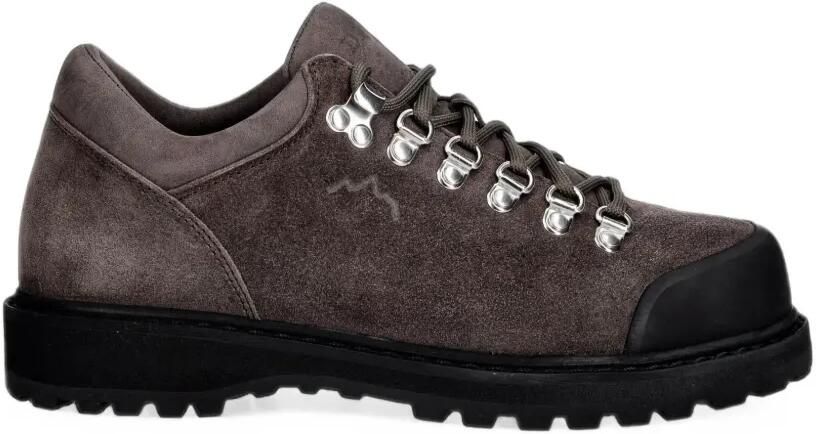 Diemme Suède veterschoenen met vlakken Bruin