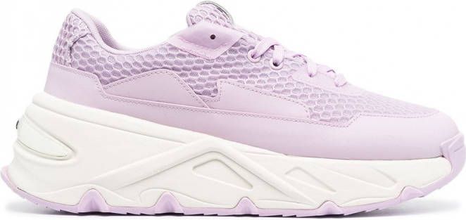 Diesel S-Herby Lc sneakers met chunky zool Roze