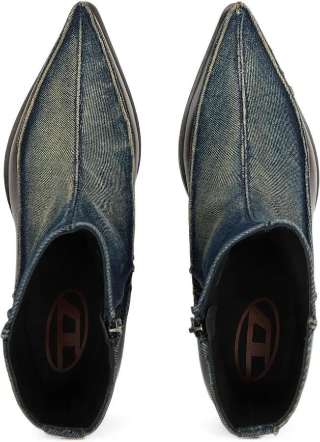 Diesel D-Frido enkellaarzen Blauw - Foto 2