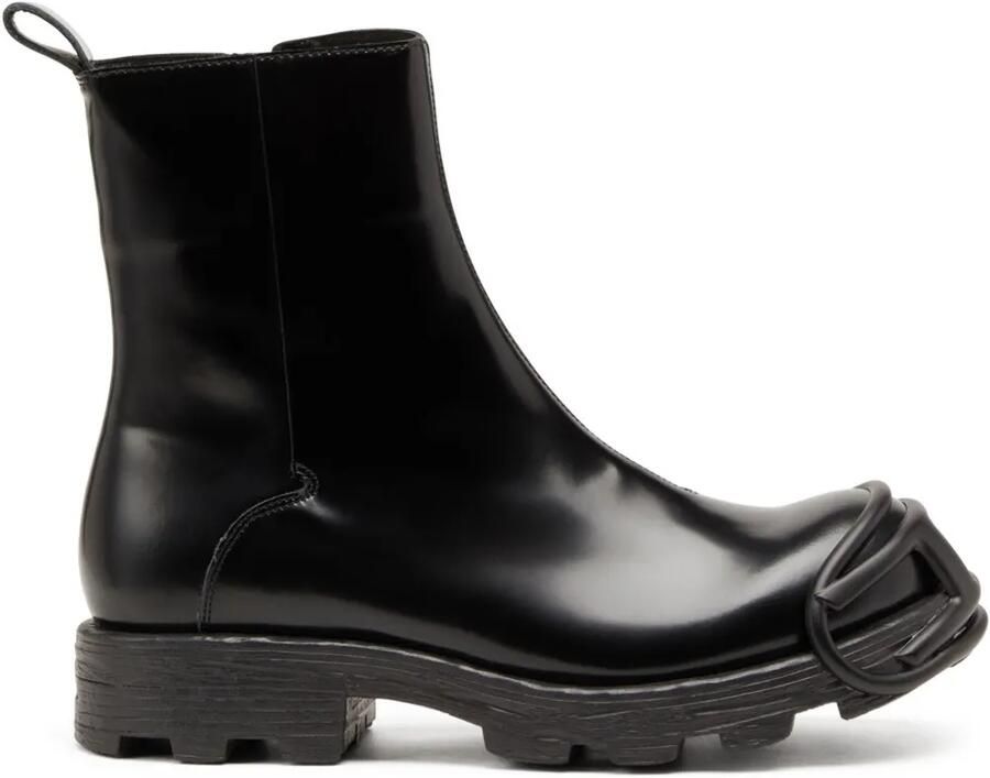 Diesel D-Hammer Bt Zip D enkellaarzen Zwart