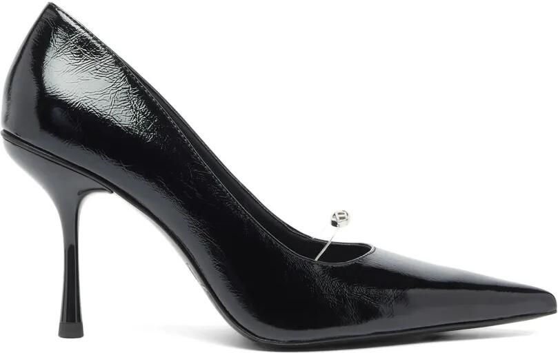 Diesel D-Jewels leren pumps Zwart