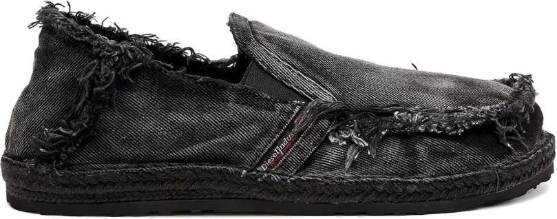 Diesel D-Lukas loafers met franje Zwart - Foto 1