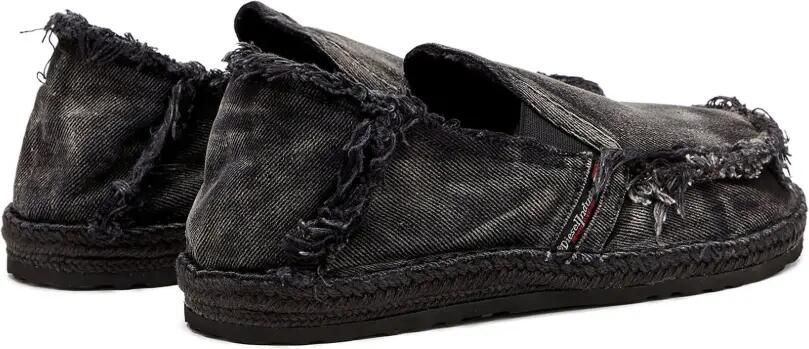 Diesel D-Lukas loafers met franje Zwart - Foto 4