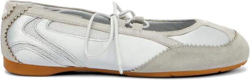 Diesel D-Mile ballerina's Zilver