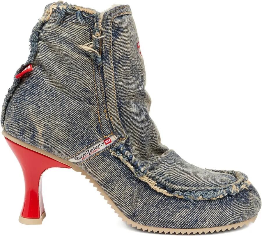Diesel D-Woodstock laarzen Blauw