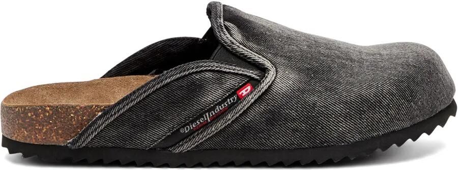 Diesel D-Woodstock slippers Grijs