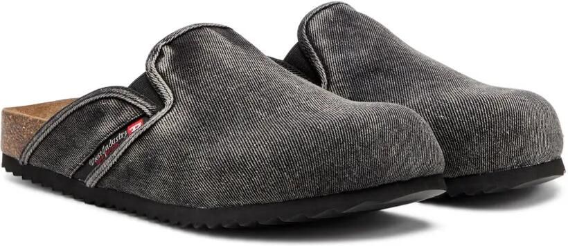 Diesel D-Woodstock slippers Grijs - Foto 3
