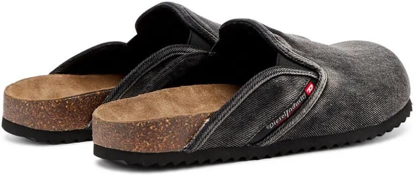 Diesel D-Woodstock slippers Grijs - Foto 4