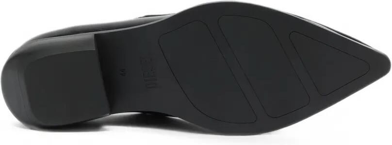 Diesel Derby schoenen met puntige neus Zwart - Foto 4