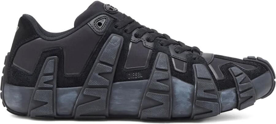 Diesel Griffe sneakers Zwart