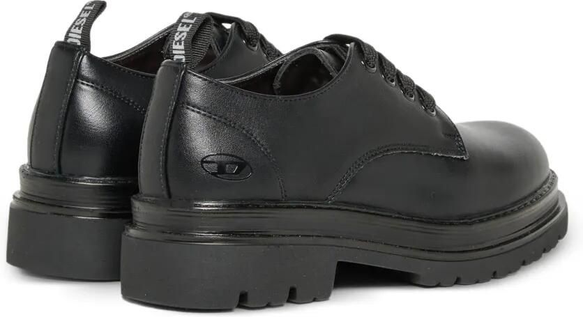 Diesel Kids Chunky derby schoenen met logoplakkaat Zwart - Foto 3