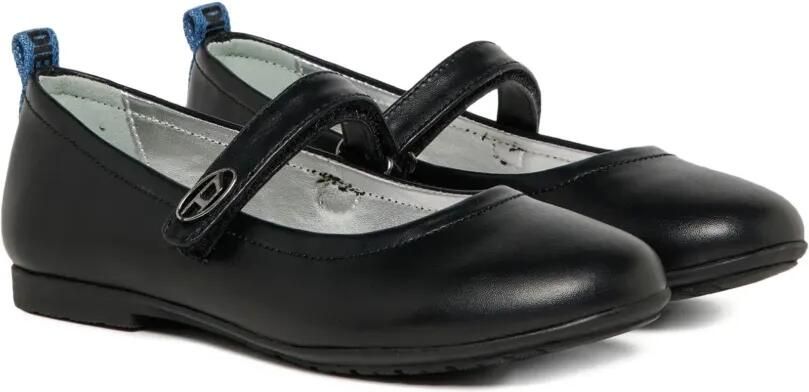 Diesel Kids D-Balwe ballerina's met bandje Zwart
