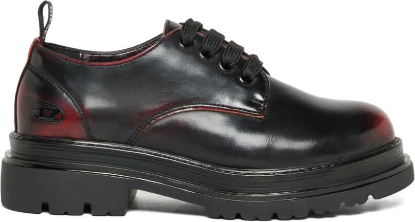 Diesel Kids D-Derby-Abr Derby schoenen Zwart - Foto 4