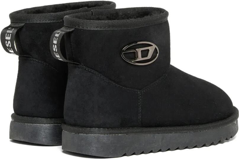 Diesel Kids Laarzen met logoplakkaat Zwart - Foto 3