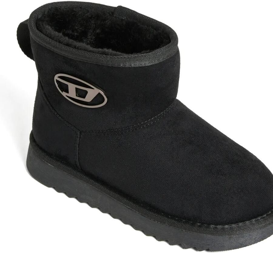 Diesel Kids Laarzen met logoplakkaat Zwart - Foto 2