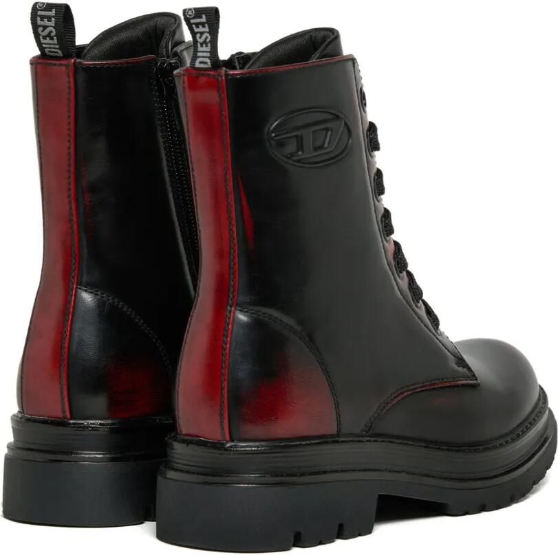 Diesel Kids Oval D veterlaarzen Zwart - Foto 3