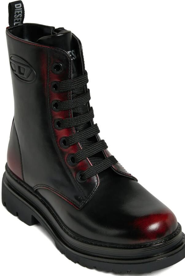 Diesel Kids Oval D veterlaarzen Zwart - Foto 4