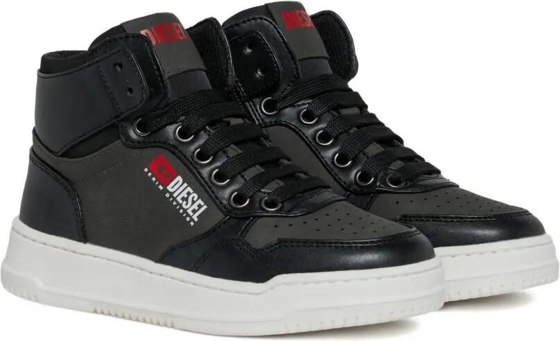 Diesel Kids S-Cascount Mid sneakers Grijs - Foto 3