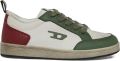 Diesel Kids S-Kirjy sneakers met logopatch Wit - Wit